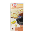 Dr. Oetker Back-Freude baking pan packaging with cake slices and pineapple on a white background available at cupindy.com