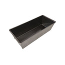 Black rectangular metal loaf pan on a white background available at cupindy.com