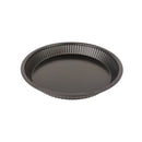 Black round baking pan on a white background available at cupindy.com