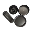 Set of black baking pans on a white background available at cupindy.com