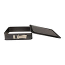 Black metal tin with a silver clasp on a white background available at cupindy.com