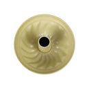 Beige Bundt cake pan on a white background available at cupindy.com
