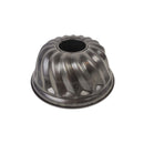 Metallic Bundt cake mold on a white background available at cupindy.com