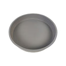Gray round cake pan on a white background available at cupindy.com