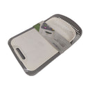 Gray and white pet heating pad with a visible brand label on a white background available at cupindy.com