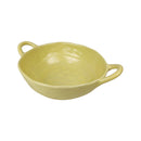 22cm Porcelain Serving Bowl with Handles - Decorative Oval Casserole Dish