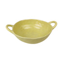 22cm Porcelain Serving Bowl with Handles - Decorative Oval Casserole Dish