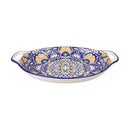 Generic Oval Porcelain Serving Dish 30.5cm With Handles For Baking, Serving & Table Presentation