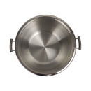 ABOUD 30cm Stainless Steel Cooking Pot - Deep Casserole Pot with Lid