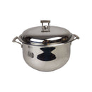 ABOUD 30cm Stainless Steel Cooking Pot - Deep Casserole Pot with Lid