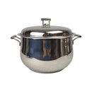 ABOUD 30cm Stainless Steel Cooking Pot - Deep Casserole Pot with Lid