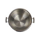 ABOUD 28cm Stainless Steel Cooking Pot - Deep Casserole Pot with Lid