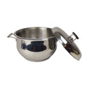 ABOUD 28cm Stainless Steel Cooking Pot - Deep Casserole Pot with Lid