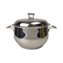 ABOUD 28cm Stainless Steel Cooking Pot - Deep Casserole Pot with Lid