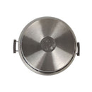 ABOUD 26cm Stainless Steel Cooking Pot - Deep Casserole Pot with Lid