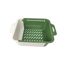 مصفاة حوض قابلة للتمدد - سلة غسيل خضروات وفواكه بلاستيك قابلة للتعديل