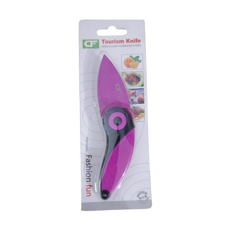 Foldable Pocket Kitchen Knife – Compact Colorful Cutter For Fruits, Vegetables & Outdoor Use