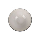 Porcelain Serving Bowl Small 13cm With Elegant Ribbed Design For Daily Dining