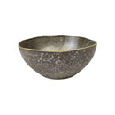 Porcelain Serving Bowl Medium 15.5cm With Stone Texture Finish For Salads And Daily Use