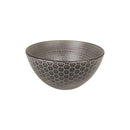 Generic Porcelain Serving Bowl Medium Size Honeycomb Design For Soup Cereal And Daily Use