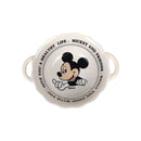 Generic Porcelain Mini Serving Bowl With Handles, White, Random Prints For Snacks & Desserts