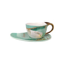 Generic Porcelain Espresso Coffee Cup Set Small Elegant Design For Daily Serving