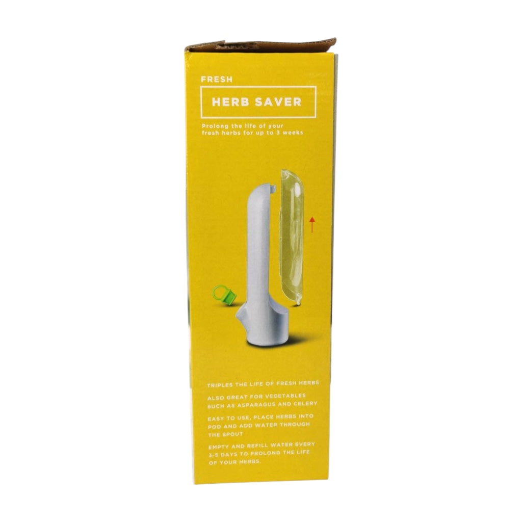 Herb Keeper For Longer Freshness, Transparent Storage Design, Keeps Vegetables Crisp And Fresh Longer