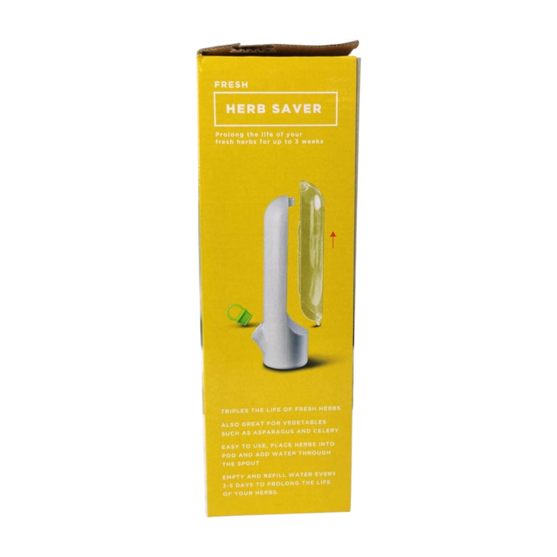 Herb Keeper For Longer Freshness, Transparent Storage Design, Keeps Vegetables Crisp And Fresh Longer