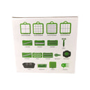 قطاعة خضروات متعددة الوظائف 22 قطعة - مفرمة ومبشرة يدوية للفواكه والخضار