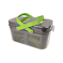 قطاعة خضروات متعددة الوظائف 22 قطعة - مفرمة ومبشرة يدوية للفواكه والخضار