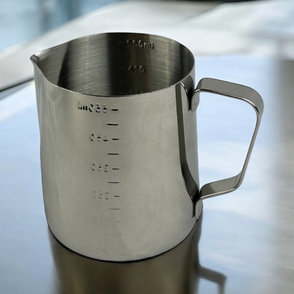 Stainless Steel Milk Frothing Pitcher 550ml For Coffee And Latte