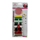 JinShuangDie Sewing Kit With Threads, Scissors And Needles