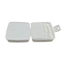 علبة طعام للأطفال بتصميم الفضاء والديناصورات آمنة للمايكروويف مع ملعقة وشوكة