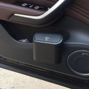 Stylish Black Trash Can For Office And Car – Cupindy