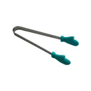 Mini Serving Tongs 12.5cm Stainless Steel With Silicone Tips Random Colors For Snacks