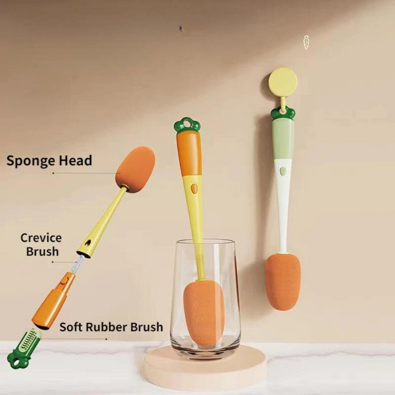 Glass cleaning brush set with detachable heads – Cupindy