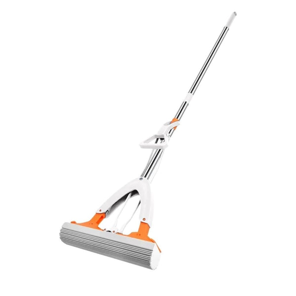 مممسحة أرضيات إسفنجية ذاتية العصر برأس عالي الامتصاص