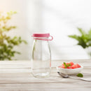 Pasabahce Glass Bottle with Flip Lid – Compact Drinking Bottle 250 ml, Random Color