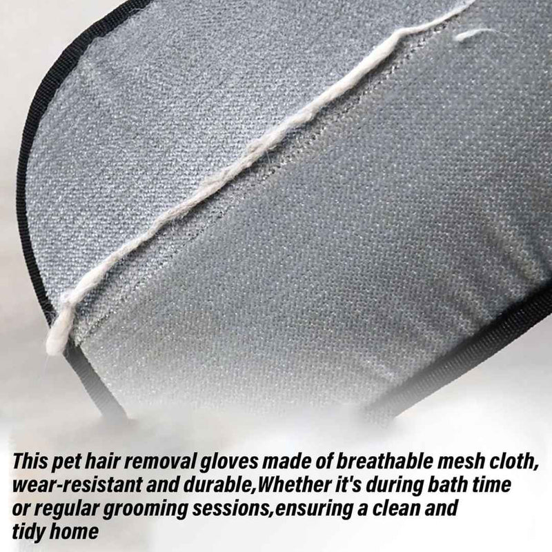 Pet Hair Remover Glove – Double-Sided Cotton & Polyester Design for Cats and Dogs