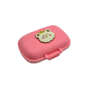 Portable Multi-Compartment Pill Box - Small Travel Organizer for Medicine & Jewelry