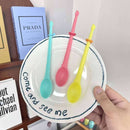 Tangled theme pink kids spoon set of 3 with decorative handles | Cupindy