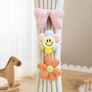 Plush Cartoon Curtain Tiebacks Set Of 2 Soft Decorative Holdbacks For Kids Room – Selective Shapes