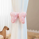 Plush Cartoon Curtain Tiebacks Set Of 2 Soft Decorative Holdbacks For Kids Room – Selective Shapes