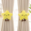 Plush Cartoon Curtain Tiebacks Set Of 2 Soft Decorative Holdbacks For Kids Room – Selective Shapes