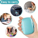 Portable Multi-Compartment Pill Box - Small Travel Organizer for Medicine & Jewelry