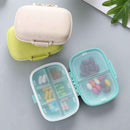 Portable Multi-Compartment Pill Box - Small Travel Organizer for Medicine & Jewelry