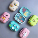 Portable Multi-Compartment Pill Box - Small Travel Organizer for Medicine & Jewelry
