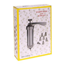 Press And Icing Set 20 Shapes Aluminum Handheld Tool For Perfect Biscuits & Decorating