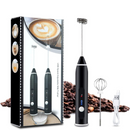 Rechargeable Handheld Milk Frother With USB – Electric Foam Maker For Coffee, Lattes, And Cappuccinos With Stainless Steel Whisk | Cupindy