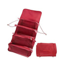 حقيبة مكياج للسفر مع 4 حقائب قابلة للإزالة - تنظيم مستحضرات التجميل ولوازم الاستحمام والإكسسوارات